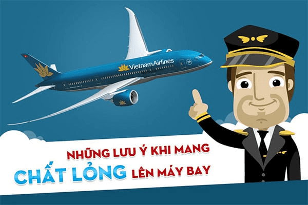 Quy định mang chất lỏng lên sân bay quốc tế